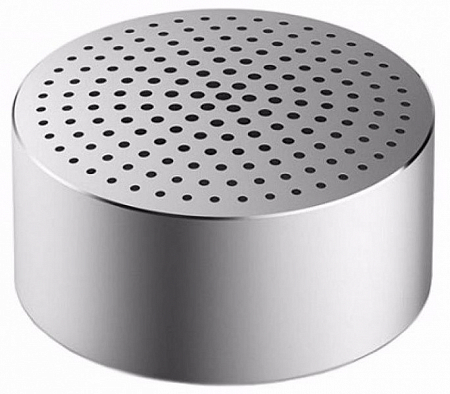 Портативная колонка Bluetooth Portable Round Box Silver