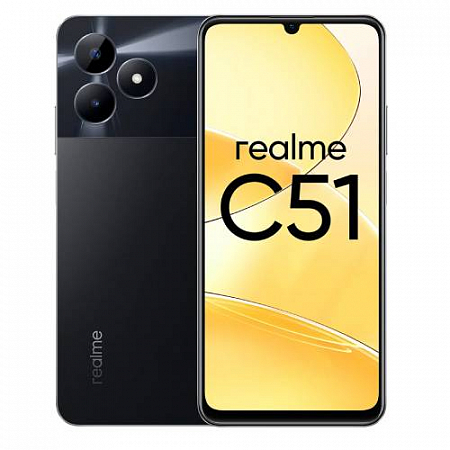 Realme C51 4/128GB Carbon Black
