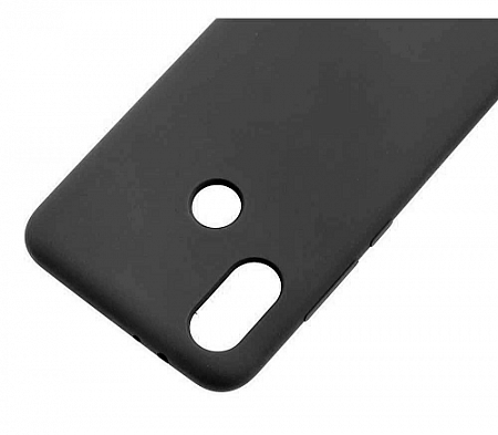 Накладка Silicone Case для Redmi 6 (Черный)